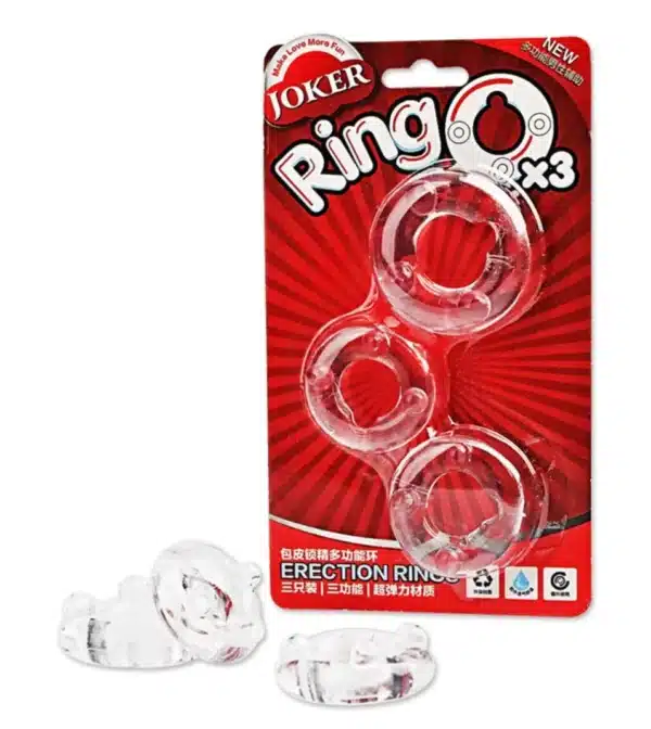 Anillo sencillo x3