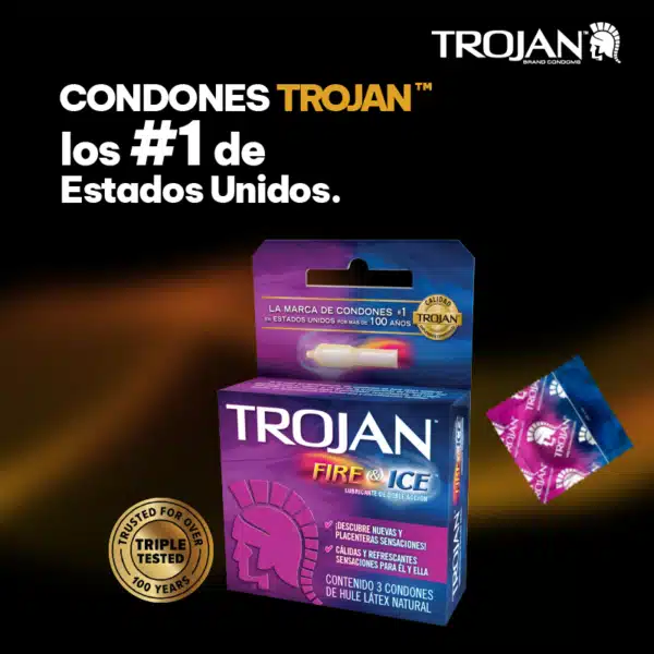 Condón Frío-Calor Trojano - Imagen 2