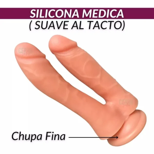 Consolador pene doble - Imagen 2