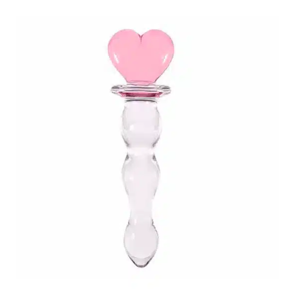 Dildo cristal corazon